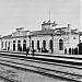 Железнодорожный вокзал станции Красноярск-Пассажирский в городе Красноярск