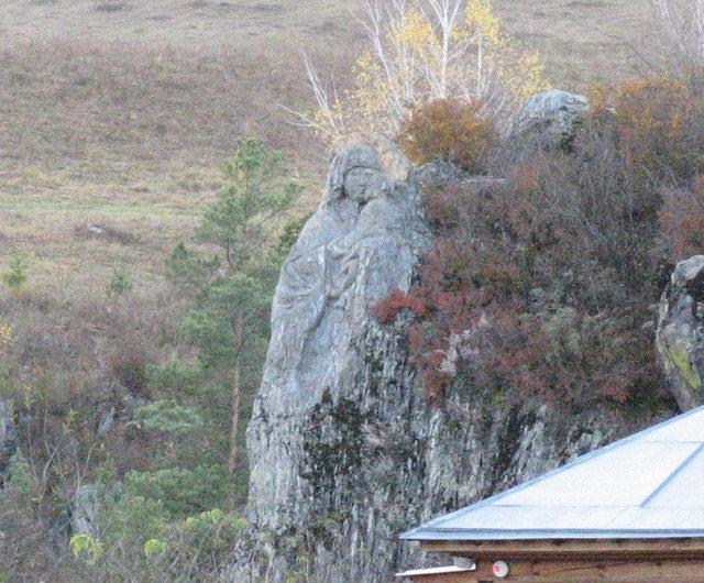 Остров Патмос горный Алтай лик Богородицы