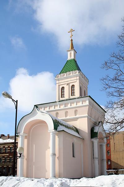 Часовня Сергия Радонежского при заводе Динамо