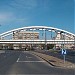 Railway bridge on the Bartók Béla road in Budapest city