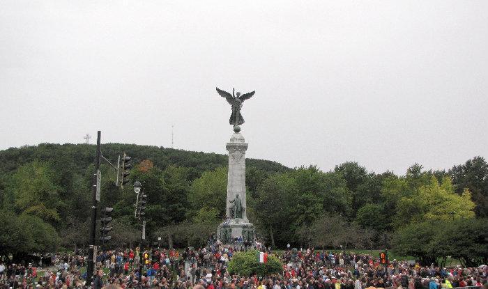 statue george etienne cartier montreal