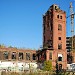 Old industrial building with water tower