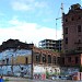 Old industrial building with water tower