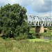 Железнодорожный мост через реку Клязьму в городе Павловский Посад