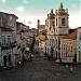 Largo do Pelourinho na Salvador city