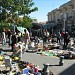 Shuk Hapishpeshim (flea market) in Tel Aviv-Yafo city