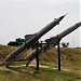 Две ракеты В-750 зенитного ракетного комплекса С-75 в городе Темрюк