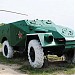 Бронетранспортер БТР-40 в городе Темрюк