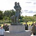 Monument to Peter the Great with young Louis XV of France at the hands