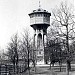 Water tower of the Svábhegy in Budapest city