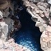 Blowhole at the fishing hoists