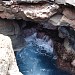 Blowhole at the fishing hoists