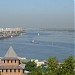 Устье реки Оки в городе Нижний Новгород