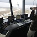 The control tower of Ferihegy Intl. Airport (BUD - LHBP) in Budapest city