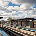 Paulina CTA Station in Chicago, Illinois city