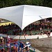 sátorlappal fedett termál-gyógy-medence in Bükkszék city