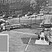 Bus stop Keleti pályaudvar in Budapest city