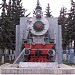 Паровоз-памятник Су 214-33 в городе Калуга