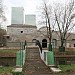 Пешеходный мост в городе Москва