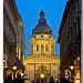 Saint Stephens Square in Budapest city