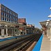 Fullerton CTA Station in Chicago, Illinois city