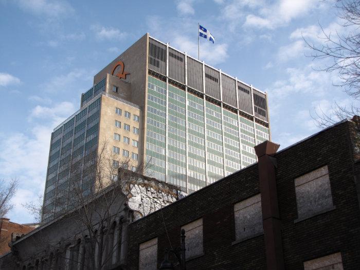 Hydro Quebec Building Head Office Greater Montreal Area