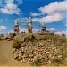 Model of ancient Tuvan statues