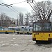 Троллейбусная остановка в городе Харцызск