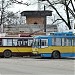 Троллейбусная остановка в городе Харцызск