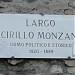 Largo Cirillo Monzani (it) in Florence city