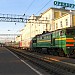 Orenburg Railway Station in Orenburg city