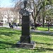 Bust-monument of Geo Milev in Stara Zagora city