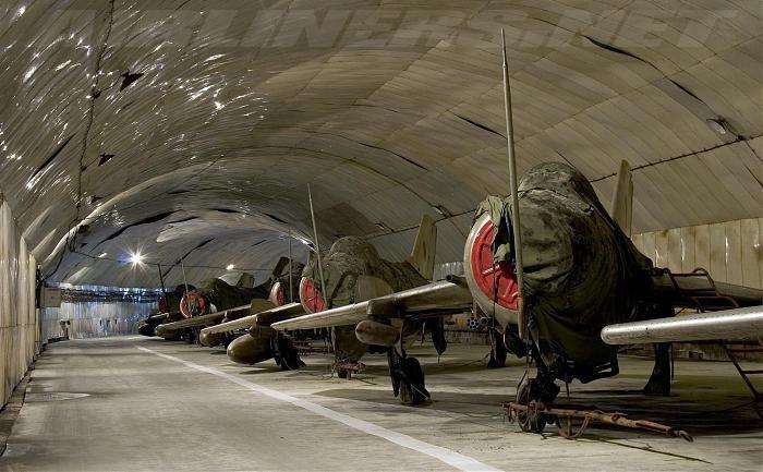 underground hangar | Military bunkers, Small aircraft, Fighter planes