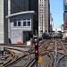 CTA Tower 18 in Chicago, Illinois city