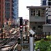 CTA Tower 18 in Chicago, Illinois city