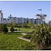 Центральная аллея парка Дружба в городе Ростов-на-Дону