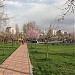 Alee acces in parc în Bucureşti oraş