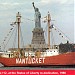 Lightship Nantucket (LV-112) in Boston, Massachusetts city