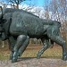 Skulptūra „Stumbras“ yra Kaunas mieste