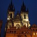 Týn Cathedral in Prague city