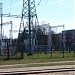 High-voltage electrical substation 110 kV in Riga city