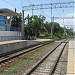 Перрон железнодорожной станции Лермонтовская в городе Пятигорск