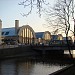 Bridge across the canal in Riga city