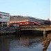 Bridge across the canal in Riga city