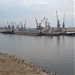 Ковш затона речпорта в городе Саратов