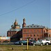 The complex of the Orthodox community with a baptistery of Icon of Theotokos of Pochayiv