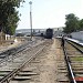 Железнодорожный переезд  в городе Феодосия