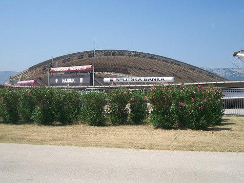 Poljud, home to Hajduk Split - Football Ground Map