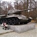 Czołg T-34/85 - Pomnik in Wejherowo city