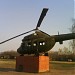 Вертолёт-экспонат Ми-2 на территории учебно-спортивного центра ДОСААФ в городе Москва
